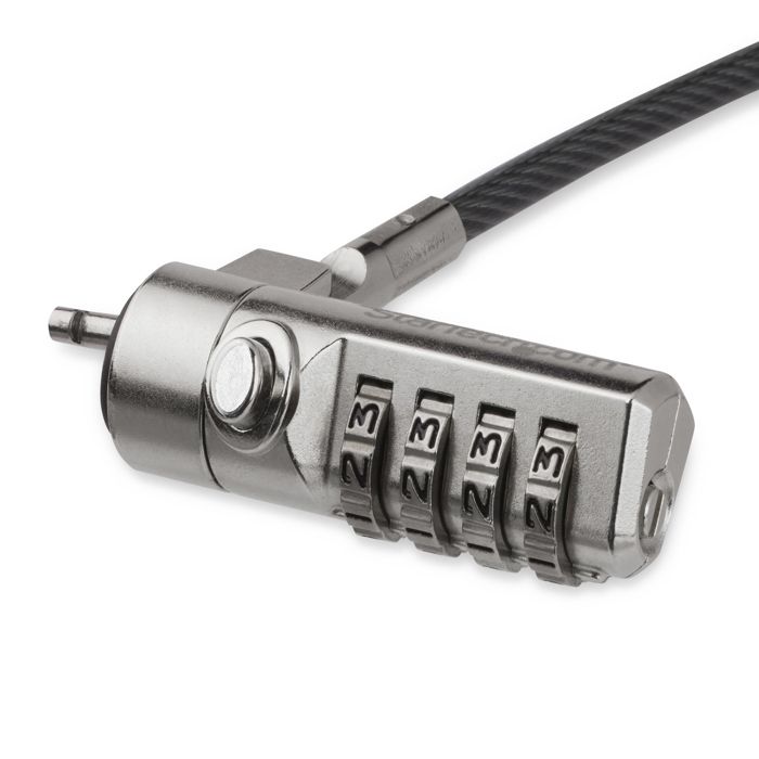 StarTech Câble De Sécurité Pour Ordinateur Portable Avec Charnière Pivotante - Antivol Avec Code À 4 Chiffres () -