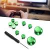 Game Controller Aluminum Alloy Buttons Thumb Stick Set Replacement Parts