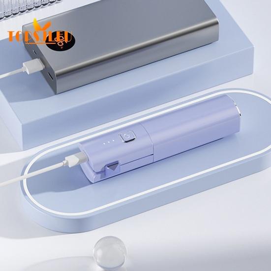 Tragbarer kabelloser Haarglätter, 30 Sekunden schnelles Aufheizen, Styler mit doppeltem Verwendungszweck, Aufladen über USB, automatische Abschaltung, kabelloser Verbrühungsschutz, Reise-Haarstyler