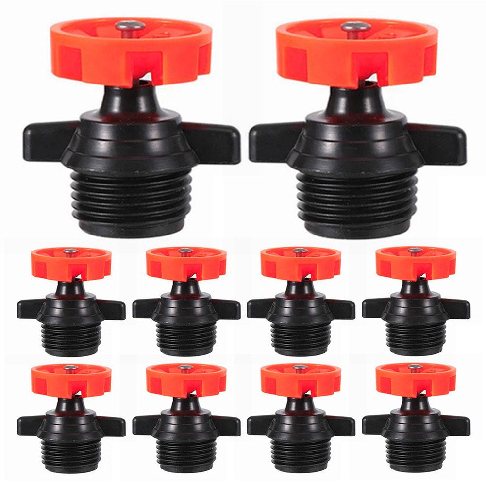 10pcs 360 Degree Irrigation Sprinkler Heads 1/2 Inch Male Thread Irrigation Nozzle Automatic Rotation Nozzle for Garden Lawn
