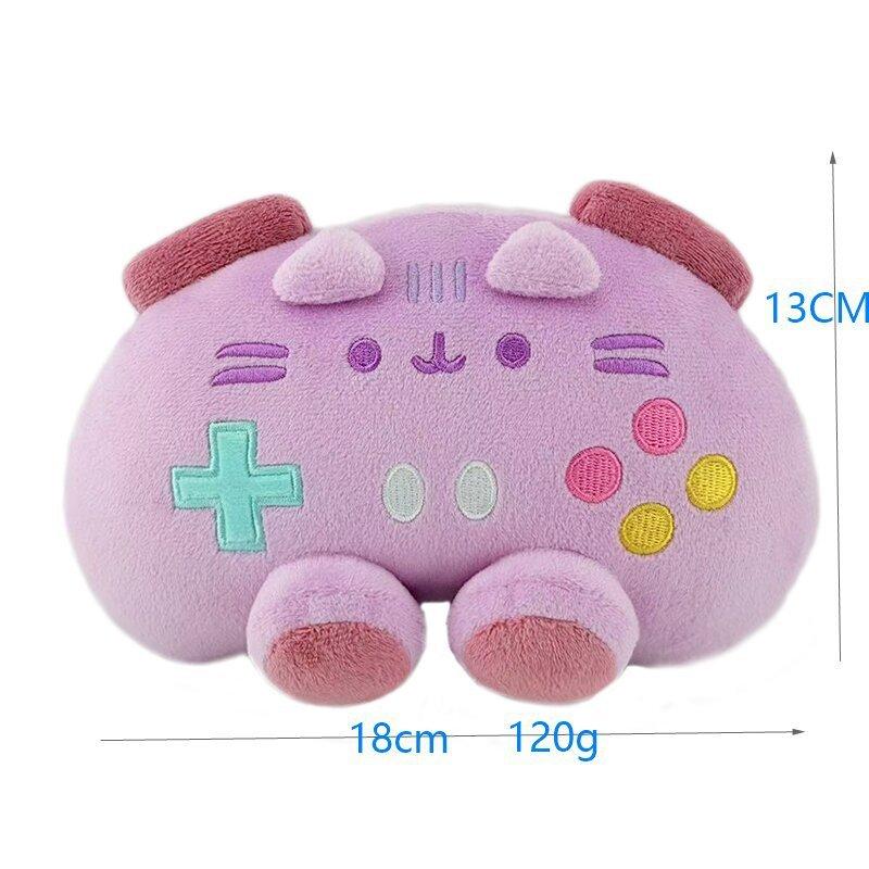 Süßeres Pusheen Katzen Plüschtier mit Spielgriff für Kinder und Sammler