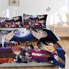 Detective Conan Mystery Print 3Pcs Bedding Setduvet Cover With 2 Bedropillowcase Home Birthday Gift