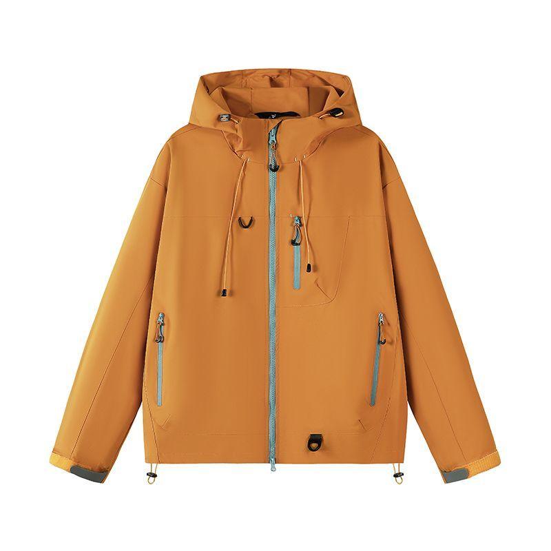 Spring and Autumn New Three-proof Technology Outdoor Travel Waterproof Workwear Casual Hooded Jacket