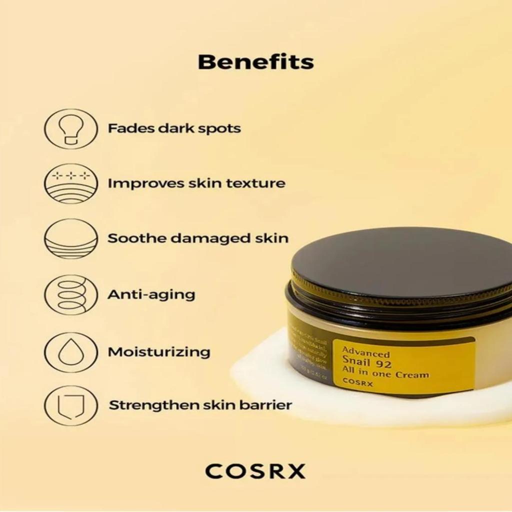 COSRX Advanced Snail 92 All In One Cream 100mL