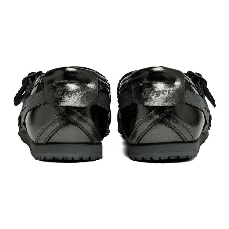 ONITSUKA TIGER Mexico 66 Tgrs Bequeme flache Mary-Jane-Schuhe Damenschuhe Silber Grau 1182A708-020