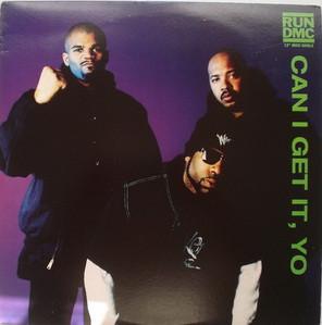 

12inch Record RUNDMC Can I Get It Yo PRO7405 Profile Records 1994 US Rap HipHopRB Used