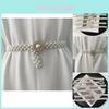 Stylish Elastic Waist Chain For Women With Versatile Pearl And Rhinestone Accents