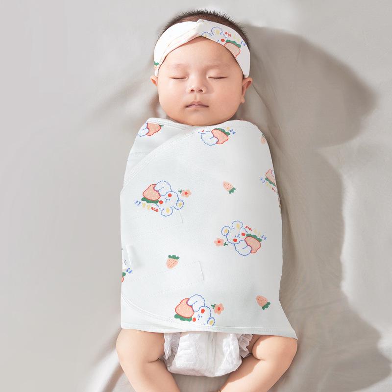 Sacco nanna swaddle anti-spavento per neonato - Coperta da notte per neonato per primavera/estate