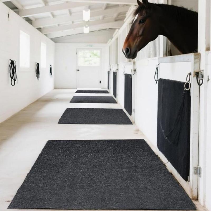 Waterproof Felt Stable Mat Nonslip Horse Floor Stable Mat Light weight Horse Stall Pad Easy To Clean for Floor Surfaces