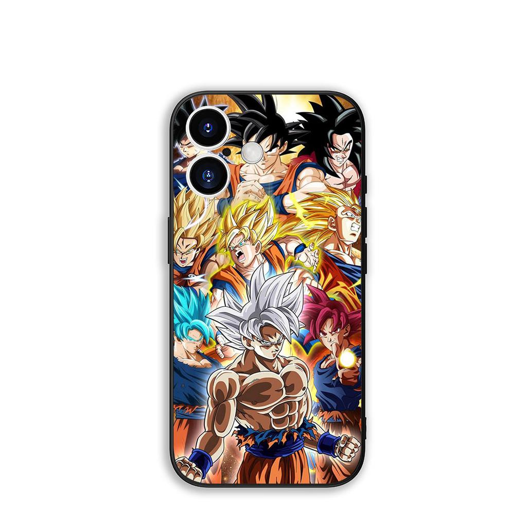 for Xiaomi Redmi Note 14 12 13 ProPlus A3 Pro Plus 12C 13C 14C 5G Phone Cover Case Dragon Gokus Ball Super Majin Buu