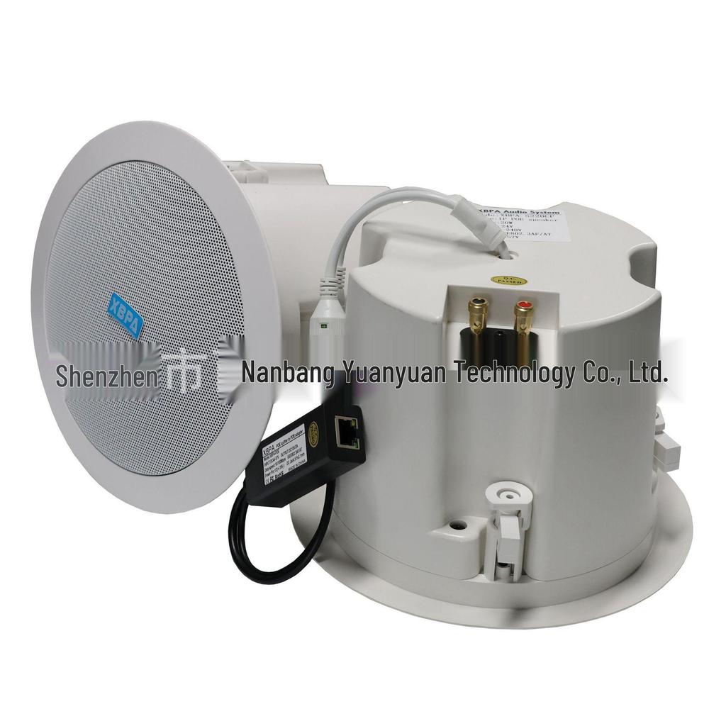 POE-Powered Ceiling IP Speaker / Embedded Audio Speaker / Horn Ceiling Installation
