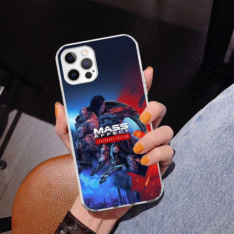 N7 Mass Effect Phnoe Case for Iphone 17 Air 16 16E 11 12 13 Mini 14 Plus 15 Pro Max 7 8 + SE 2020 Phone Cover Coque