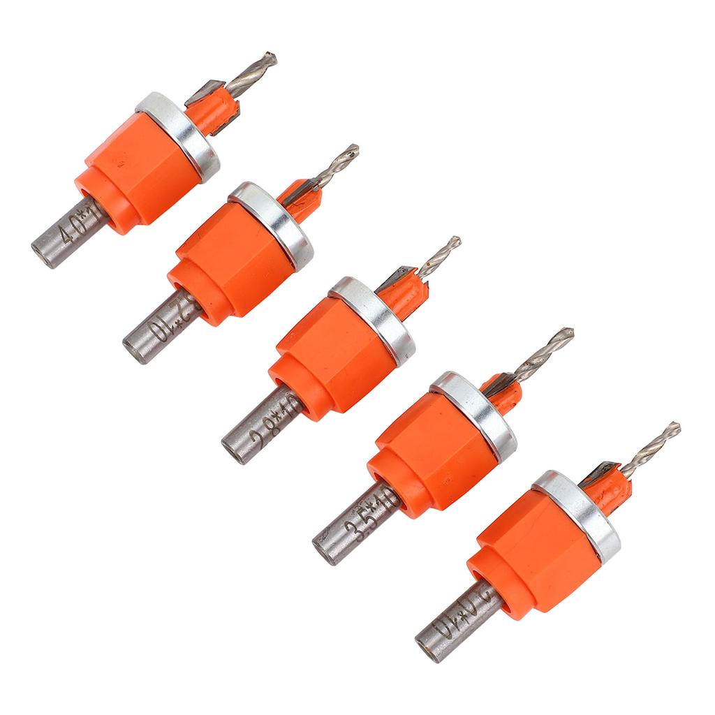 Limit Countersink Drill Bit Cemented Carbide Accurate Screw Tapered Countersink Drill Bit for