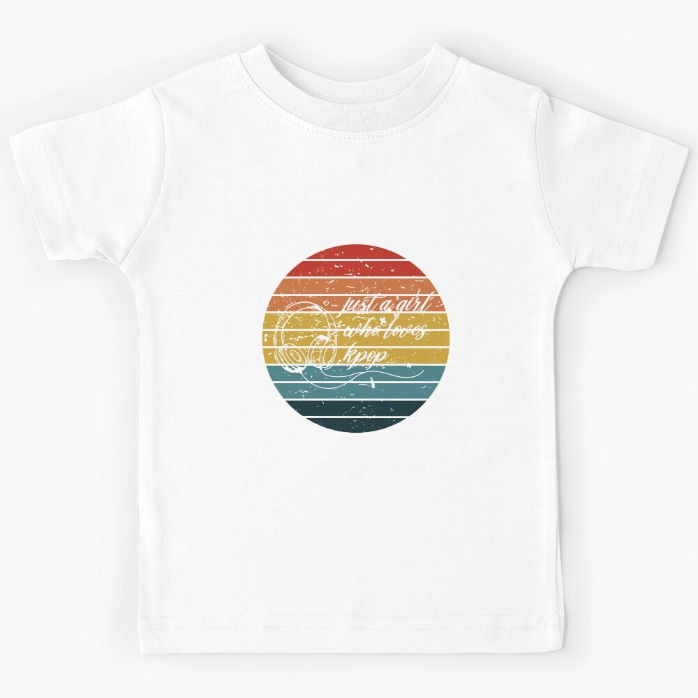 just a girl who loves kpop Kids T-Shirt 160