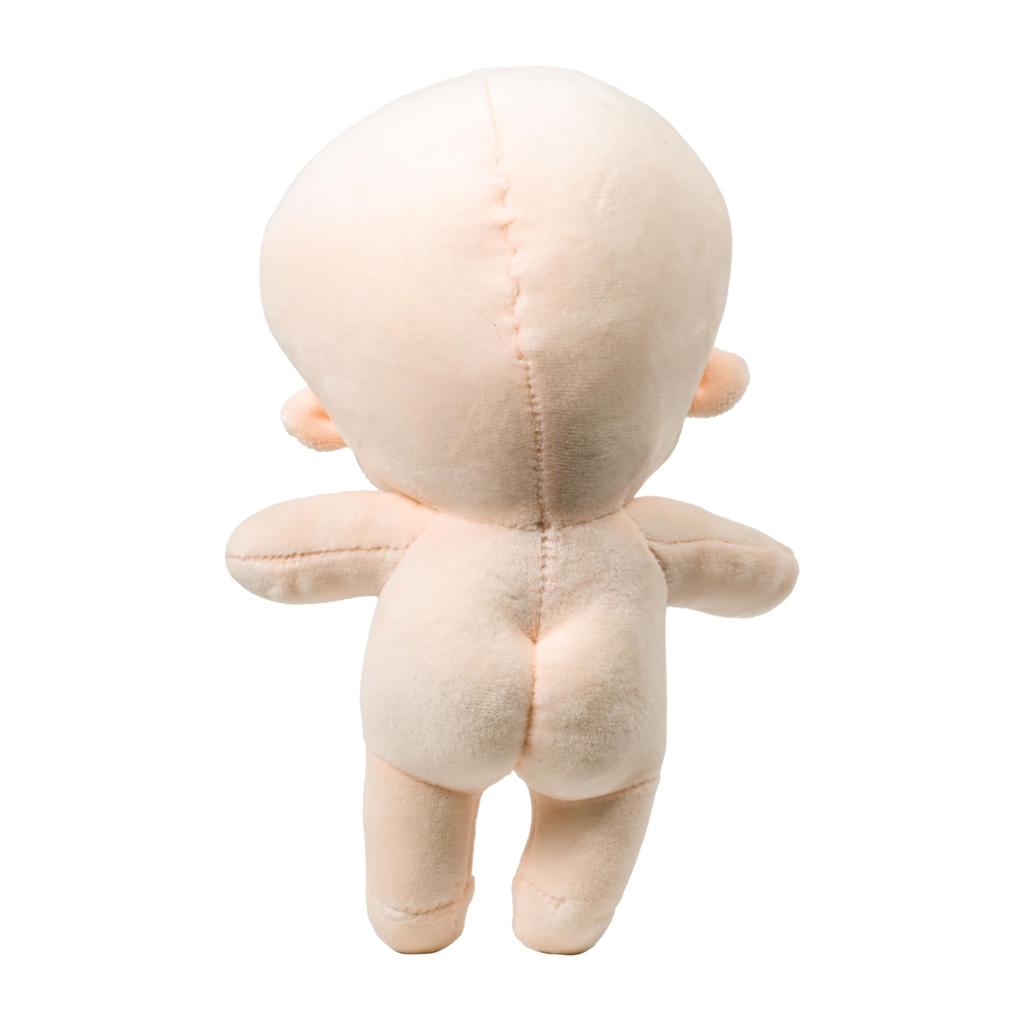 Custom Plush Body, Approx. 20cm, Skeleton Included, Doll Base for Oshikatsu and Handmade Crafts (Long Legs)