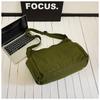 Utility Style Shoulder Crossbody Bag Unisex Instagram Canvas Bag Student Class Bag Street Large Capacity Artistic Casual Bag