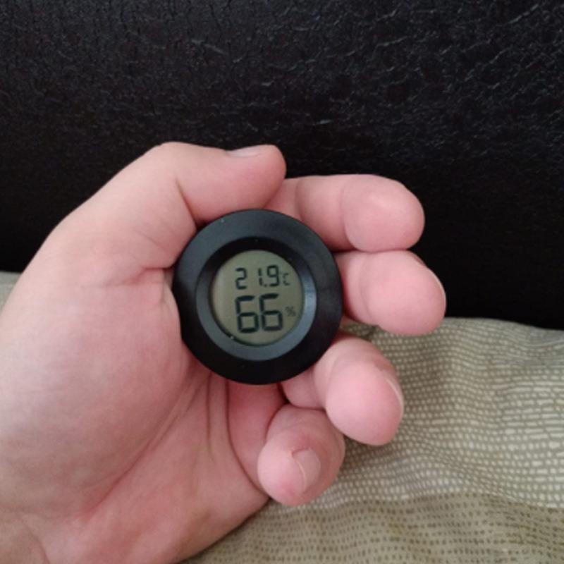 Mini LCD Digital Thermometer Hygrometer Kühlschrank Gefrierschrank Tester Temperatur Luftfeuchtigkeit Meter Detektor