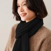 Women's 100% Pure Cashmere Scarf - New Autumn/Winter Style, High-Grade Solid Color, Warm and Stylish.