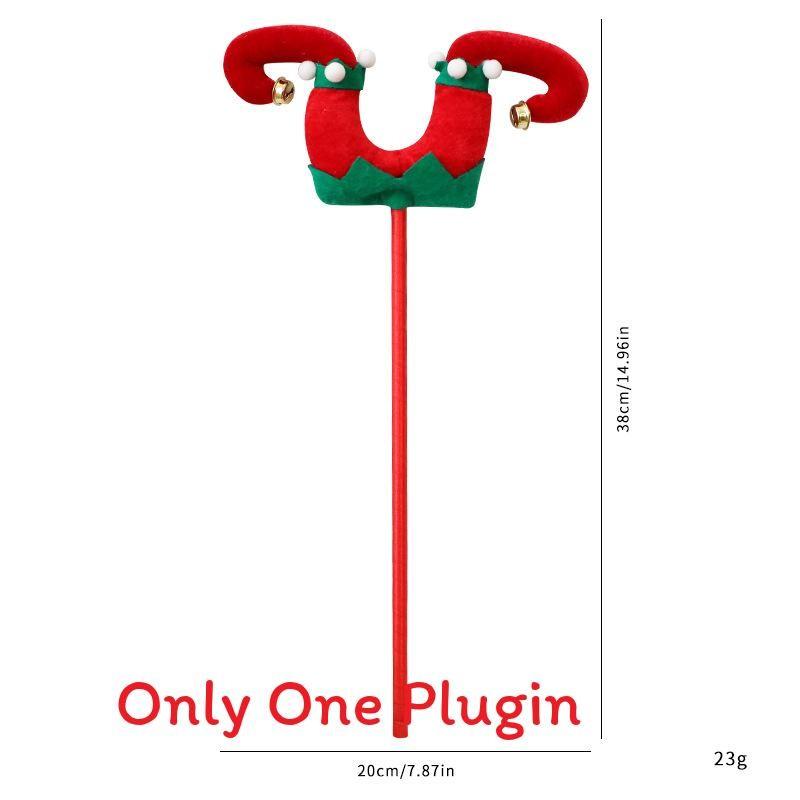 Christmas Elf Leg Decor With Fabric Material For Holiday Tree Ornaments