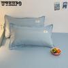 2PC Pillowcase Comfortable Pillow Cover Pillowcase For Bed Single Pillow Covers Adult Pillowcase Pillow Cases
