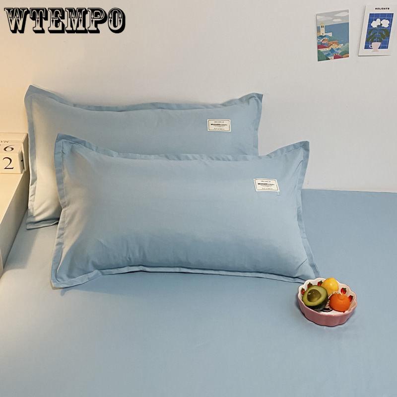 2PC Pillowcase Comfortable Pillow Cover Pillowcase For Bed Single Pillow Covers Adult Pillowcase Pillow Cases