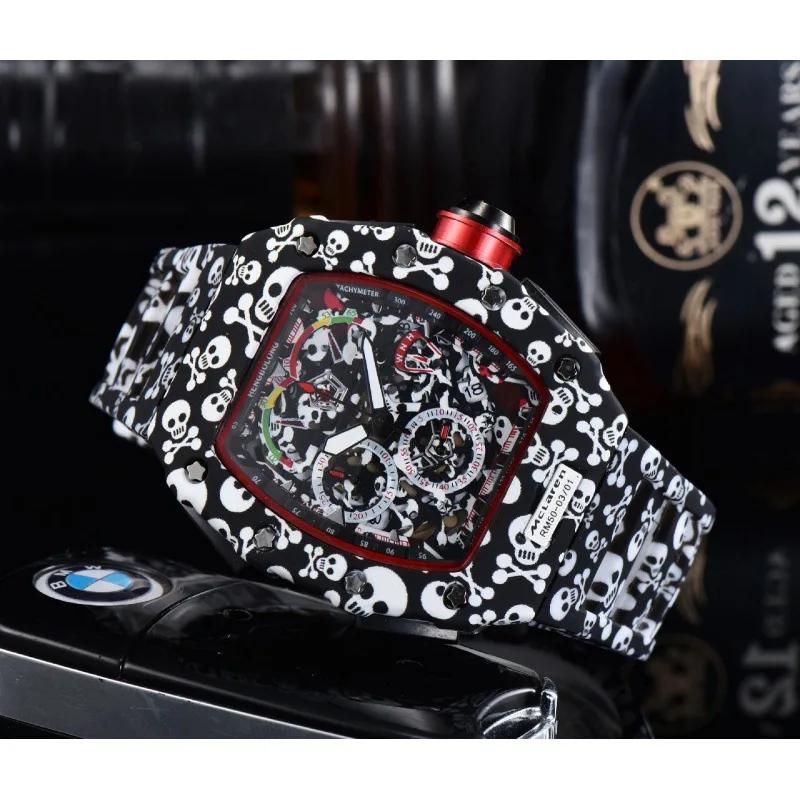 Tonneau AAA Quartz Watch Men 2025 Luxury Brand Men's Watch Top Waterproof Unique Creative Style Watch Wine Barrel Shaped Clcok