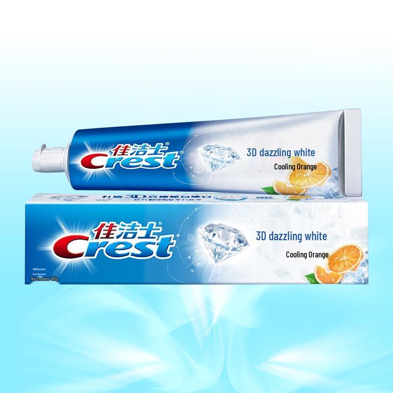 Crest 3D White Icy Orange Refreshing Toothpaste