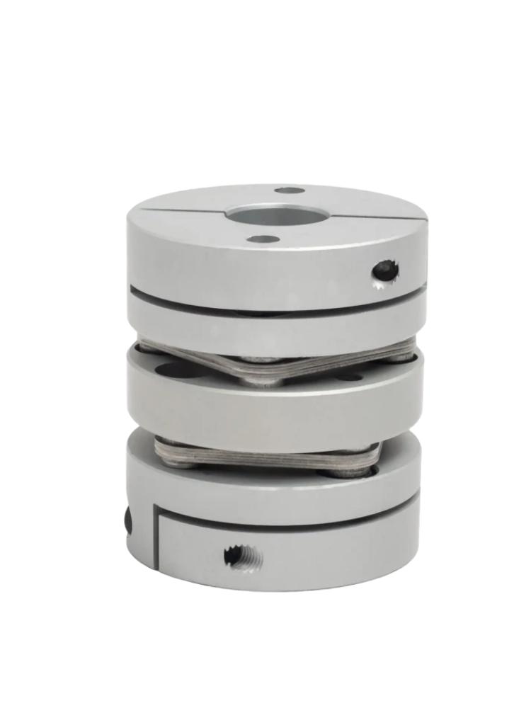 High Torque Aluminum Alloy Servo Motor Diaphragm Coupling - Elastic, Single/Double Shaft