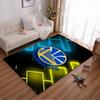 Golden State Warriors Logo Rug Design Non-slip Rug Suitable for Living Room and Bedroom Sofas