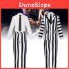 Costume Rayé Étonnant Michael Keaton Ensemble Complet Costume Cosplay Halloween