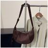 Leopard Print Retro One-Shoulder Crossbody Bag - Stylish and Versatile Korean Style Handbag for Commute and Travel