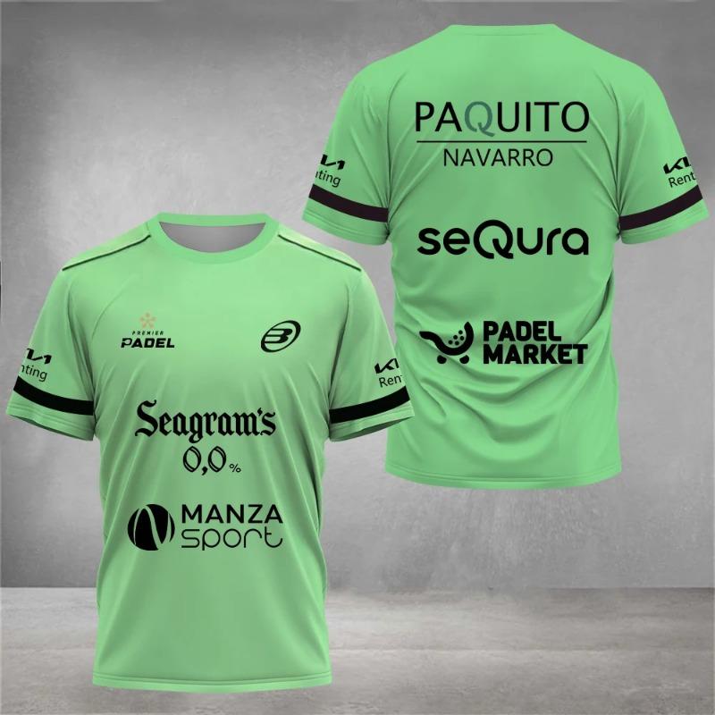 Tricou Bărbați Cool Absorbție Transpirație Mânecă Scurtă Nouă Vară Sport Mânecă Scurtă Respirabil Mânecă Scurtă Padel Top Bărbați Tricou