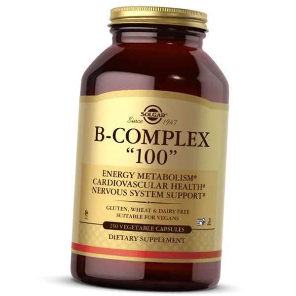 B Vitamins, B-Complex 100 Tabs, Solgar 100 Tab (36313026)