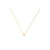 Hermes Mini Pop H Pendant Necklace Unisex Necklace Denim-Blue Gold H147992F 79