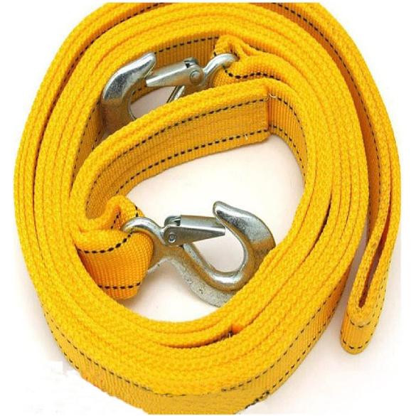 5 Ton 4 Meter Tow Rope Fit for Truck Snatch Strap Off-Road Towing Ropes Trailer Winch Cable Belt Car Traction Rope