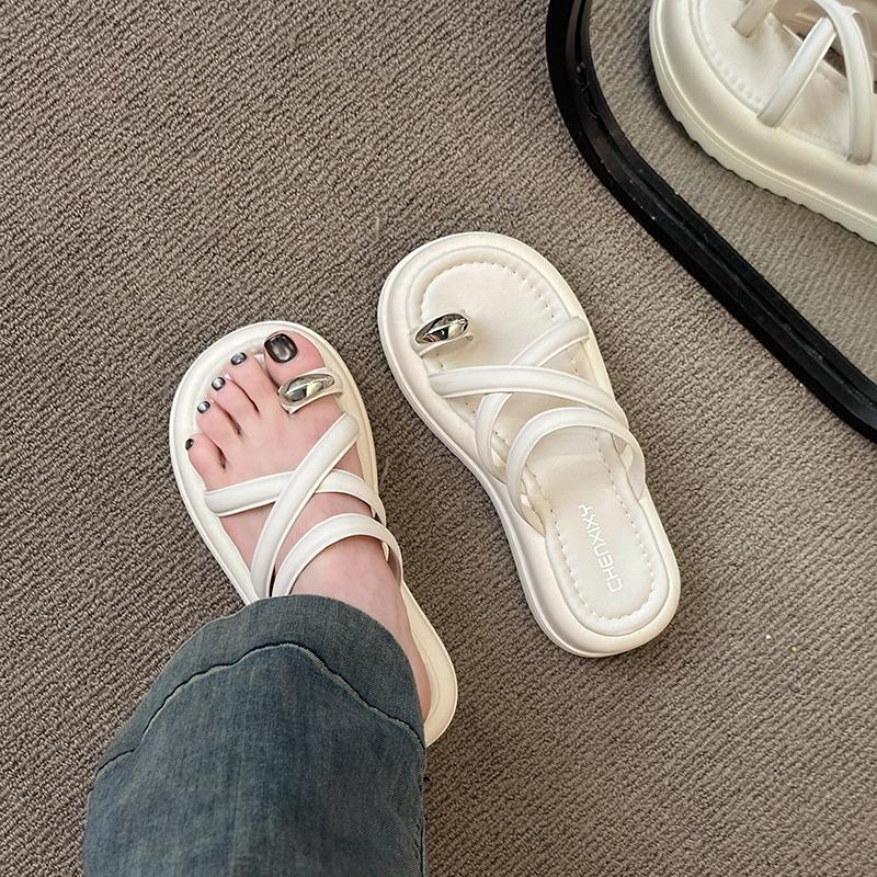 Fashion Sandals Women Heels Sandals with Wedges Shoes for Women Platform Sandals Summer Slippers Sandalias Mujer Elegant Summer Shoes