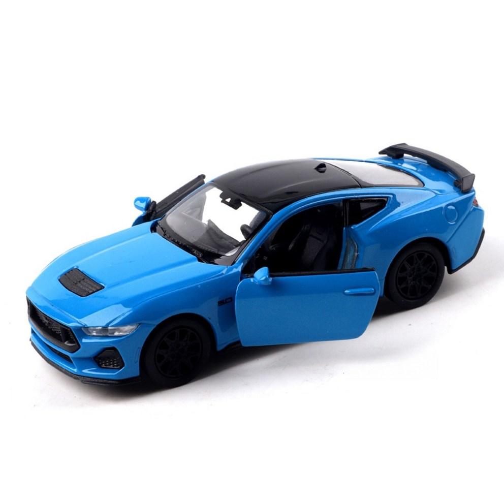 Mașinuță Diecast Welly 2024 Ford Mustang GT (Aproximativ. 115 x 30 mm)