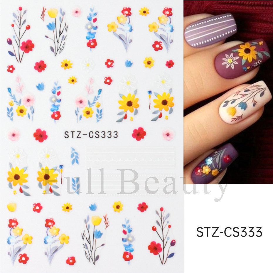 Nail Art Stickers, Valentine'S Day Romantic Love Lips Heart Love Lollipop Nail Stickers