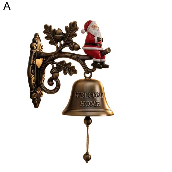 Christmas Welcome Doorbell Santa Claus Reindeer Snowman Penguin Cookie Man Door Bell Home Office Entrance Decorative Bell