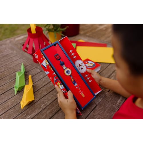 Swatch FLIK FLAK YEAR OF THE SNAKE Watch FPNP165, Kids' Red