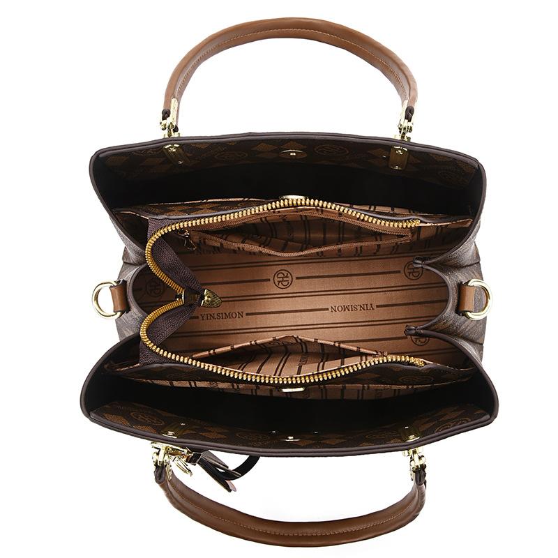 Crossbody bag women's versatile 2025 new trendy large-capacity handbag single shoulder fashion women's bag women's bag