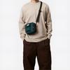 New Carhartt WIP Recycled Polyester Crossbody Bag, Shoulder Bag Small Men's Dark Green I031470-0AU-XX