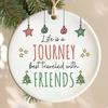 Neighbors Christmas Ornament Thank You Gift for Good Neighbors Welcome to The Neighborhood Holiday Ceramic Tree Ornament
