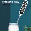 1pc Stainless Steel Probe Cooking Food, Barbecue Stove, Water, Milk, Oil, Liquid Meat, Digital Kitchen Thermometer