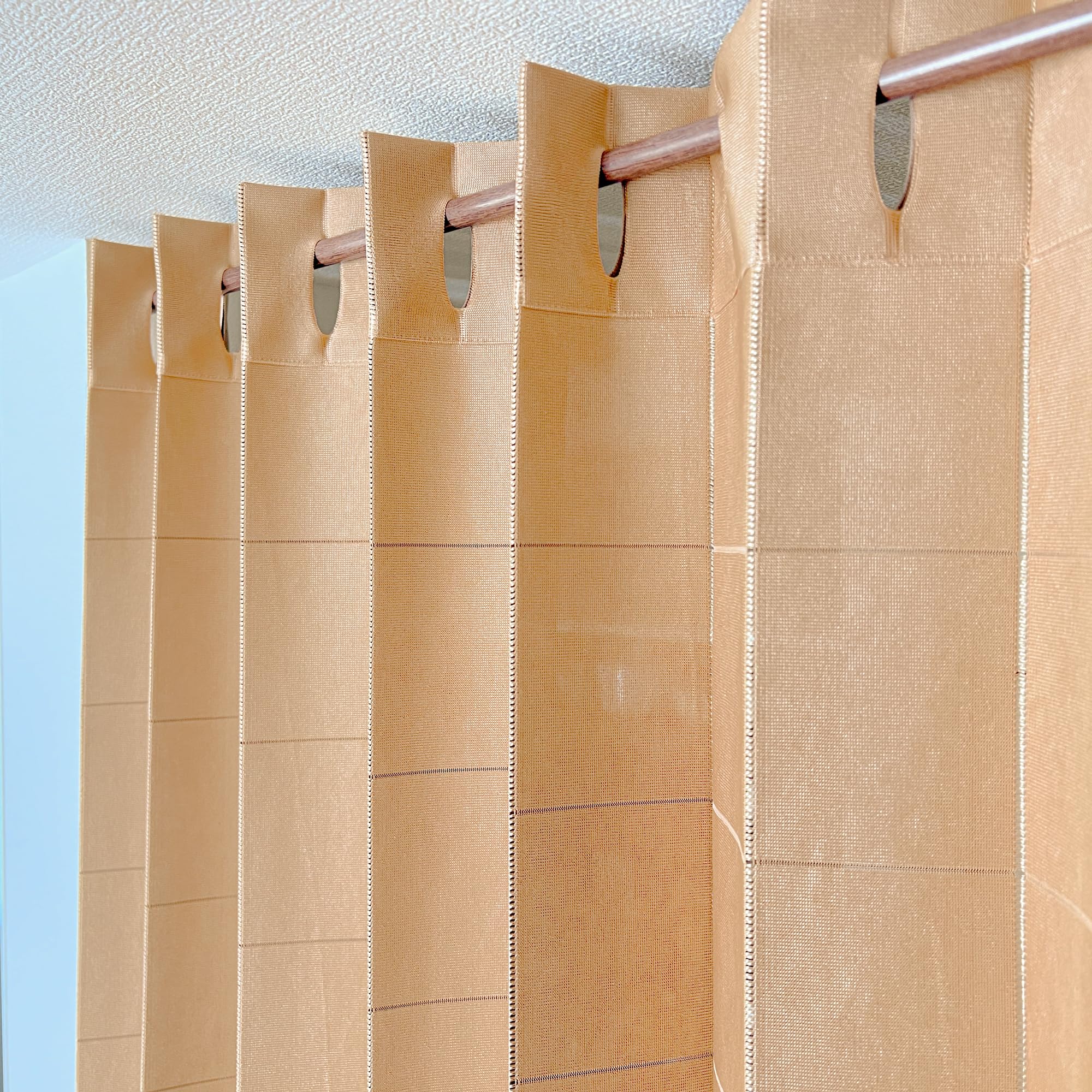 

Ширма однотонная гармошка сплошная для уединения в комнате Сделано в Доступна в и Зеленый х Штора, Штора, 140х250см, Блокирующая тепло, Изолирующая, Плотная,