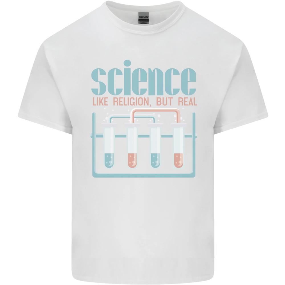 Science Like Religion Atheist Atheism Evolution Unisexs Cotton TShirt Tee Top