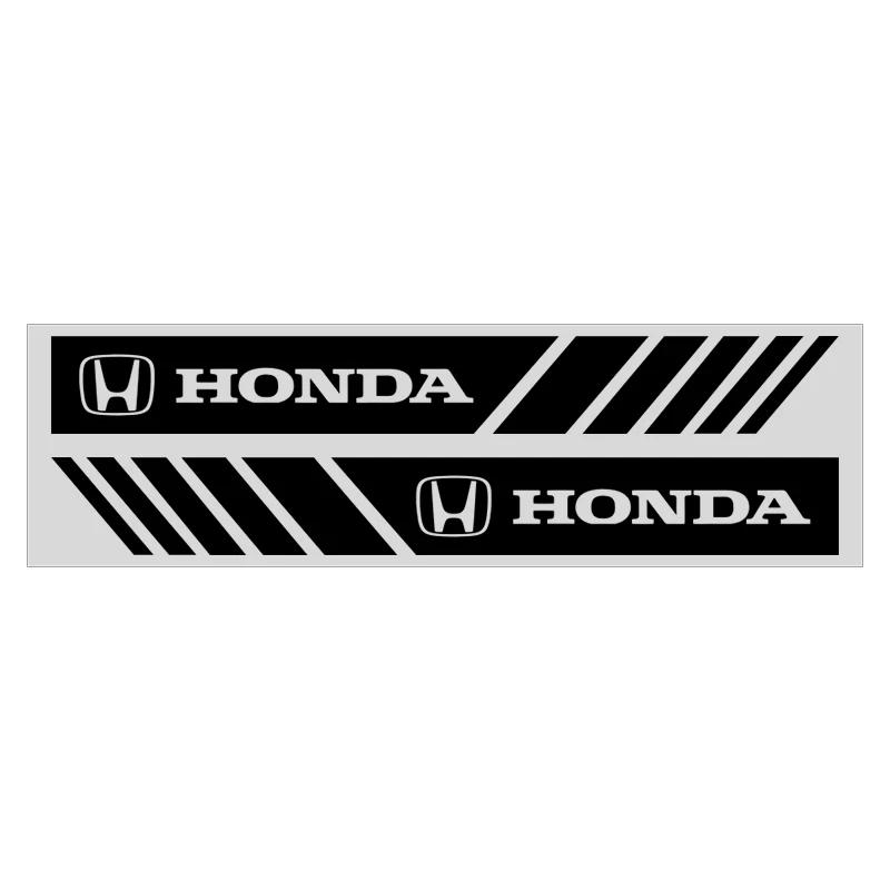 

Car Hot 2025 Car Sticker Non Fading Fashion Color Stripe Car Sticker Racing Strips Side Rear View Mirror For Honda Dio Civic 8 1 чёрный