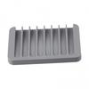 Space Saving Silicone Self Draining Dish for Small Bathrooms