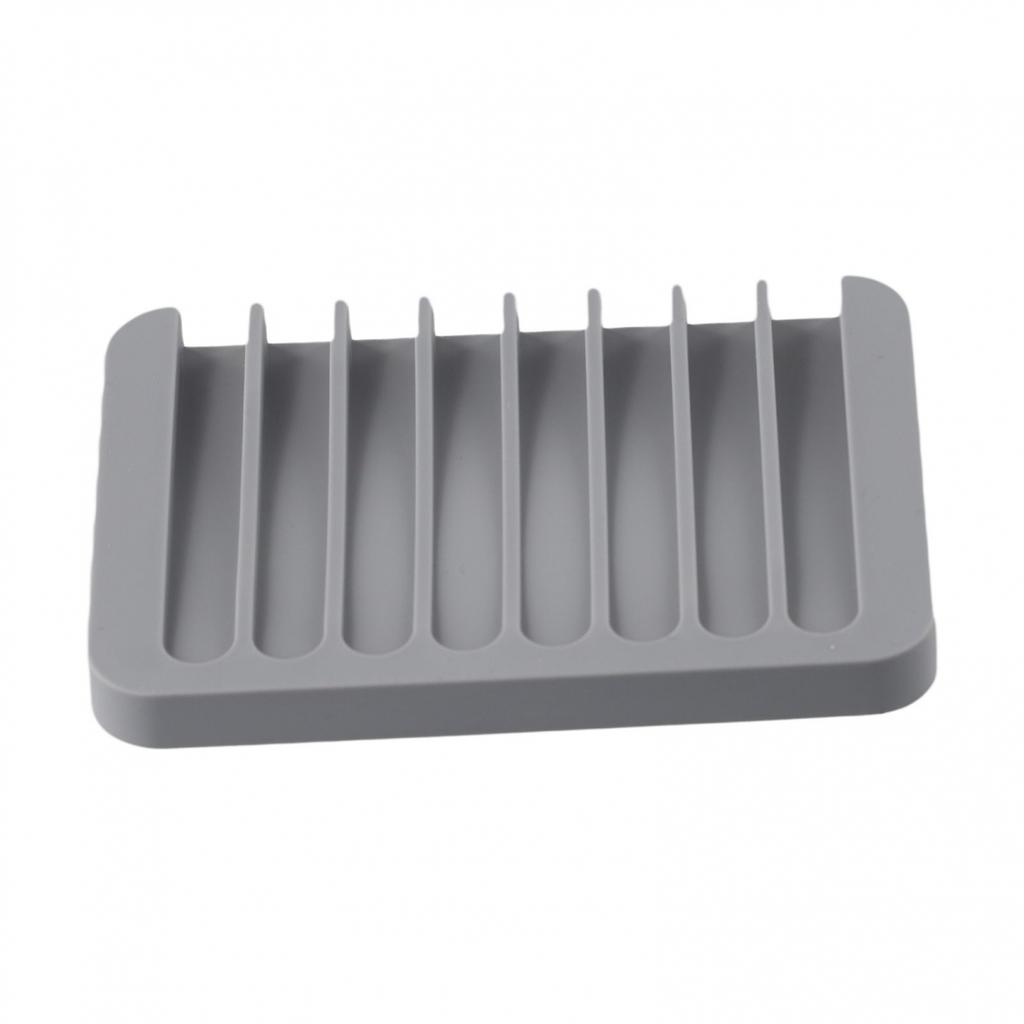 Space Saving Silicone Self Draining Dish for Small Bathrooms