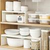 Kitchen Adjustable Layered Shelves Increased Space Stackable Expandable For Storage Cabinet Sinks Shoe Cabinets Wardrobes RVs
